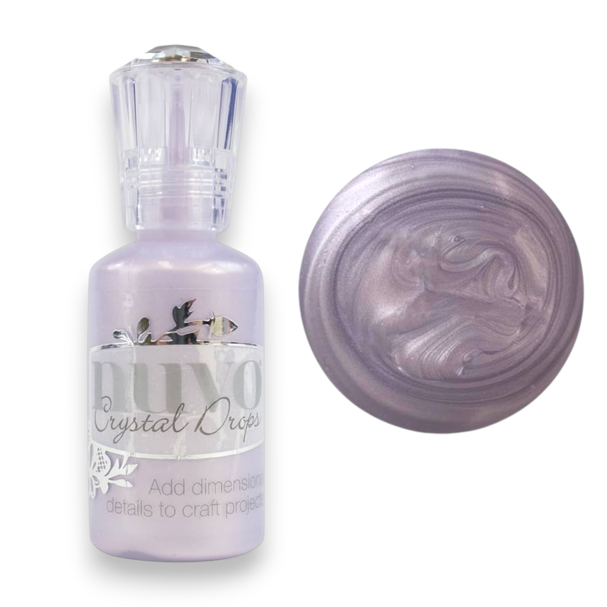 Nuvo Crystal Drops - Wisteria Purple